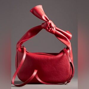 Melie Bianco Anthropologie Chic Red Shoulder Bag